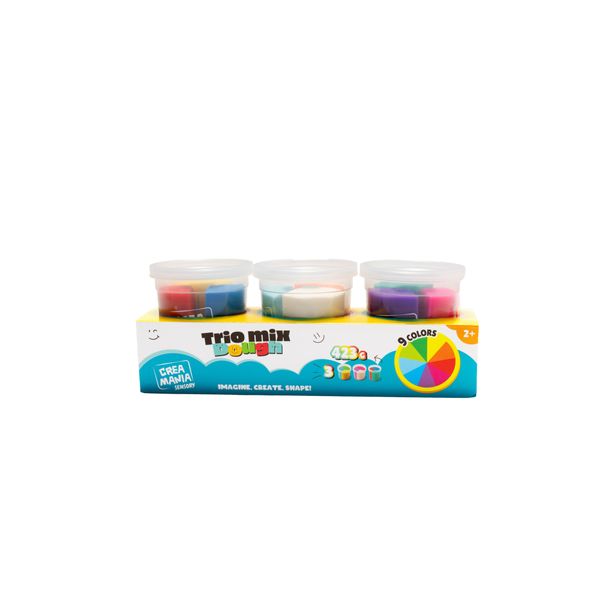 Trio mix dough - pasta da modellare - CREA MANIA