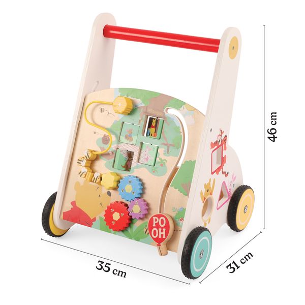 Baby walker in legno - winnie the pooh - WOOD 'N' PLAY