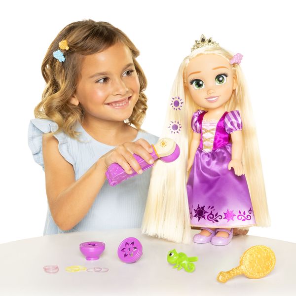Bambola rapunzel light up & style 38 cm - DISNEY PRINCESS