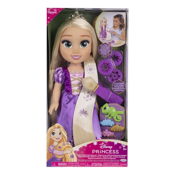 Bambola rapunzel light up & style 38 cm - DISNEY PRINCESS