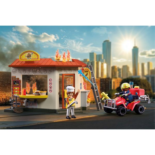 Playmobil 72195 quad dei vigili del fuoco - PLAYMOBIL : FIRE BRIGADE