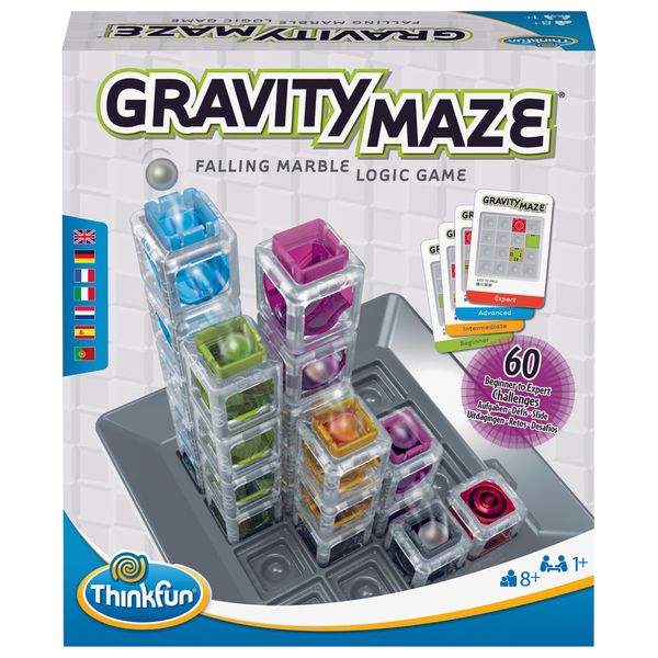 Ravensburger - thinkfun gravity maze, gioco di logica, 8+ - GRAVITRAX