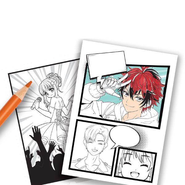 Manga comic creator - crea il tuo fumetto manga - CREA MANIA