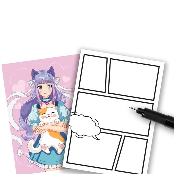 Manga comic creator - crea il tuo fumetto manga - CREA MANIA