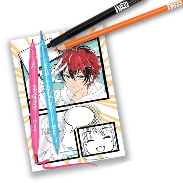 Manga comic creator - crea il tuo fumetto manga - CREA MANIA
