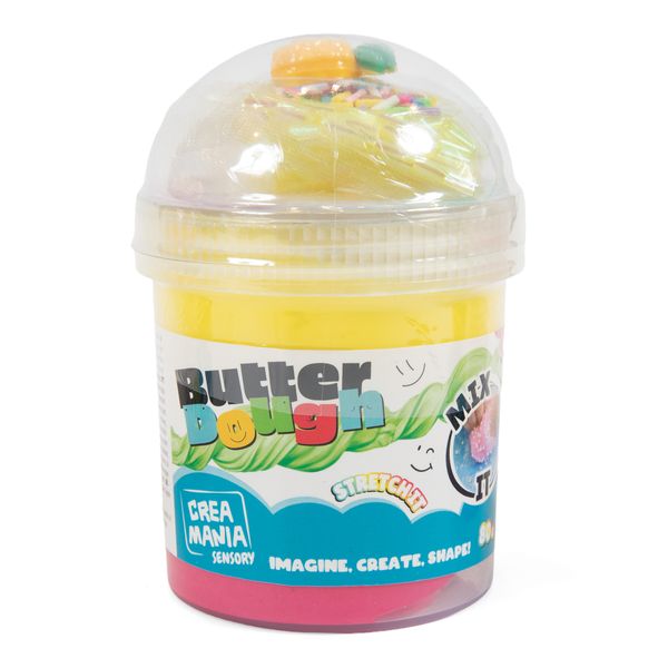Butter dough small - barattolo 80 gr - 6 modelli assortiti - CREA MANIA
