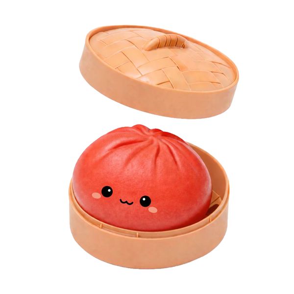 Raviolo squishy dumpling colorato antistress - assortito - morbido, slow rise, relax e gioco sensoriale. lucky bao™ mystery squishy dumpling - GAGY