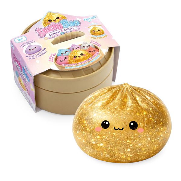 Raviolo squishy dumpling colorato antistress - assortito - morbido, slow rise, relax e gioco sensoriale. lucky bao™ mystery squishy dumpling - GAGY