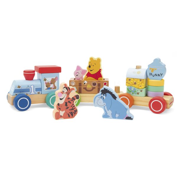 Trenino in legno - winnie the pooh - WOOD 'N' PLAY