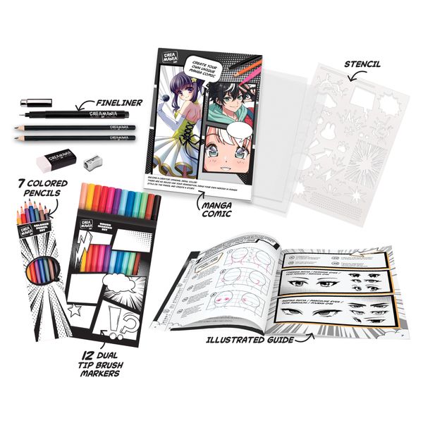 Manga comic creator - crea il tuo fumetto manga - CREA MANIA