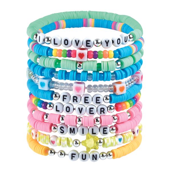 Abc heishi beads - CREA MANIA