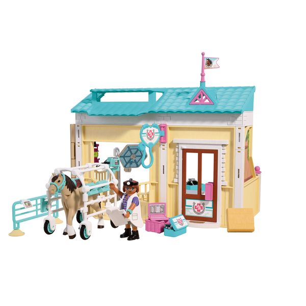 Playmobil 72128 clinica veterinaria - PLAYMOBIL : HORSES