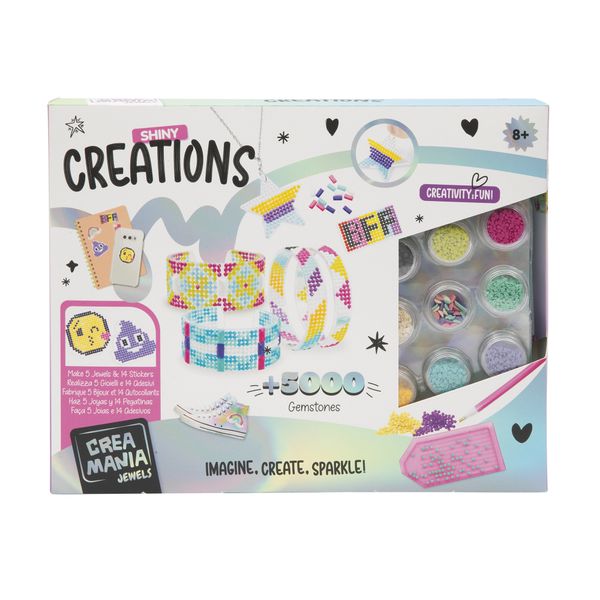 Set creativo per gioielli con gemme - CREA MANIA