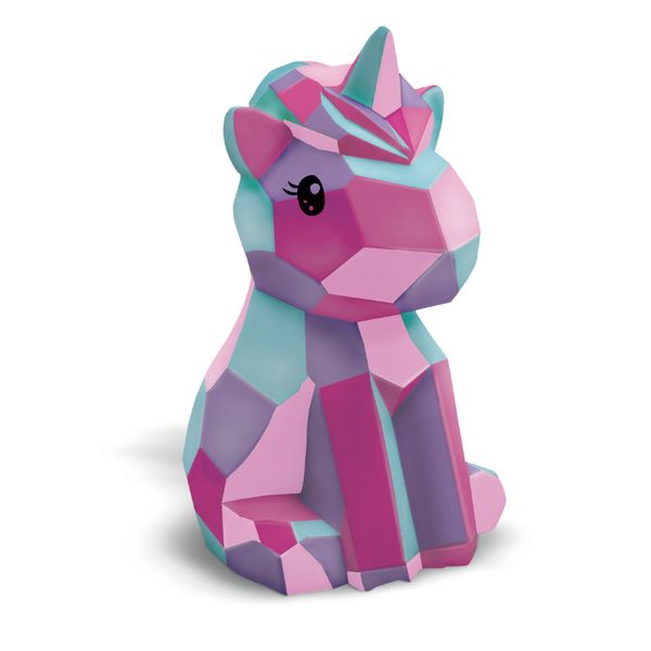 Unicorno 3d da colorare - CREA MANIA