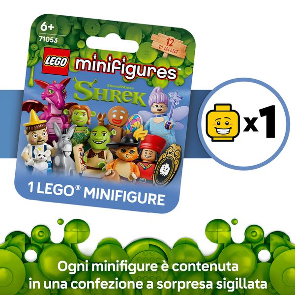 Lego minifigures shrek series - 71053 - SHREK, LEGO