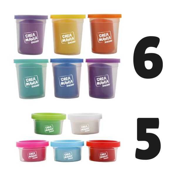 Set lettere e numeri - pasta da modellare - CREA MANIA