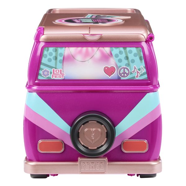 L.o.l. surprise! music festival tour bus – playset 5 in 1 con bambolina esclusiva e oltre 20 accessori - LOL