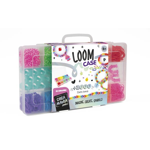 Loom case - valigetta elastici colorati - CREA MANIA