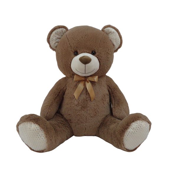 Peluche orso 76 cm con fiocco - AMI PLUSH