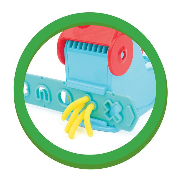 Set lettere e numeri - pasta da modellare - CREA MANIA
