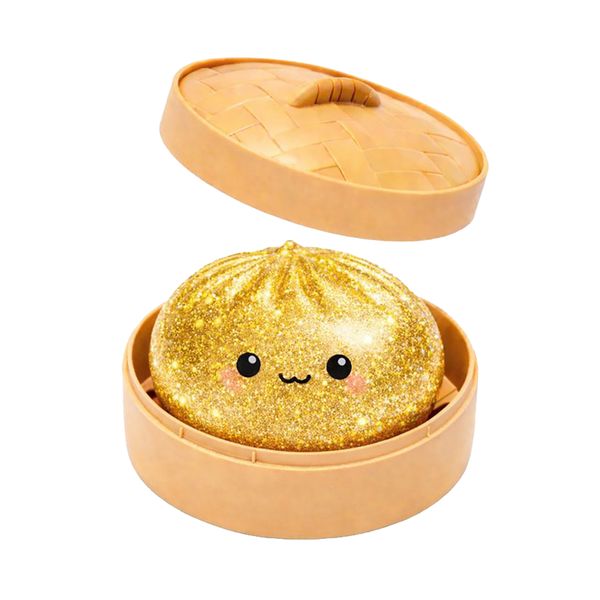 Raviolo squishy dumpling colorato antistress - assortito - morbido, slow rise, relax e gioco sensoriale. lucky bao™ mystery squishy dumpling - GAGY