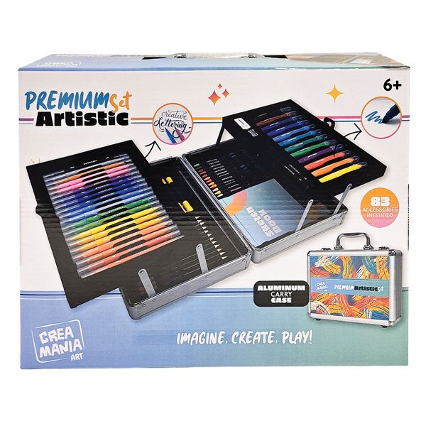 Valigetta premium artistic set - CREA MANIA