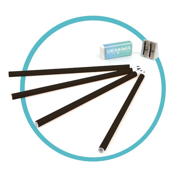 Valigetta pittura in legno - 25 pz - CREA MANIA
