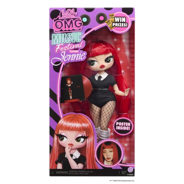 L.o.l. surprise! omg music festival – bambola fashion jennie - LOL