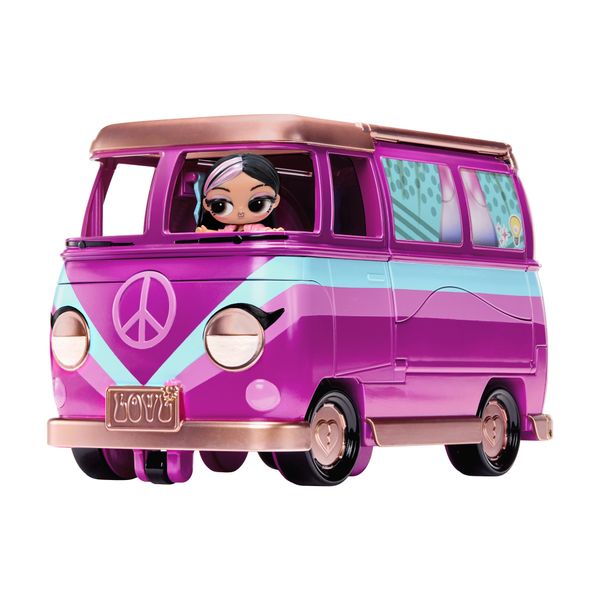 L.o.l. surprise! music festival tour bus – playset 5 in 1 con bambolina esclusiva e oltre 20 accessori - LOL