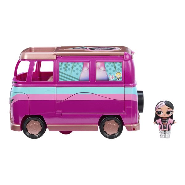 L.o.l. surprise! music festival tour bus – playset 5 in 1 con bambolina esclusiva e oltre 20 accessori - LOL