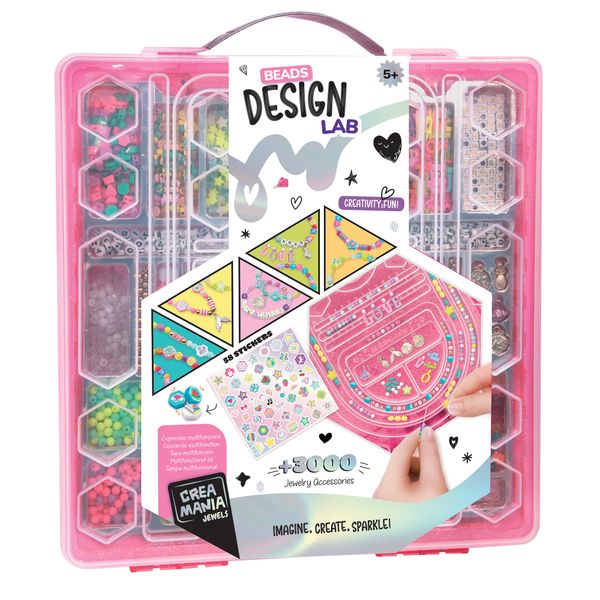Beads design lab - valigetta perline deluxe - CREA MANIA