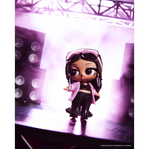 L.o.l. surprise! music festival headliners – bambolina da collezione con portachiavi a cuore, 4 look assortiti - LOL