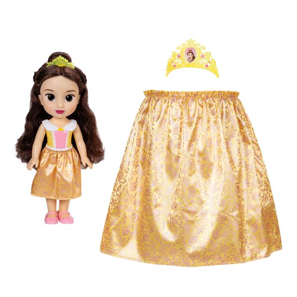 Bambola di belle con kit gonna e tiara per bambine - DISNEY PRINCESS