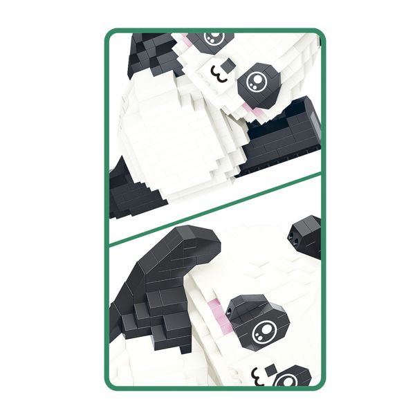 Crea bricks - panda yoga - ZIG ZAG