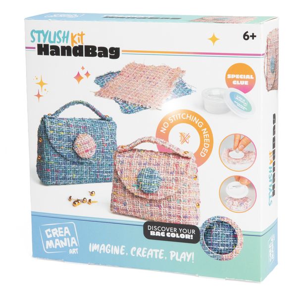 Crea la tua borsetta - modello assortito in 2 colori - CREA MANIA