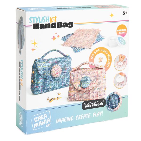 Crea la tua borsetta - modello assortito in 2 colori - CREA MANIA