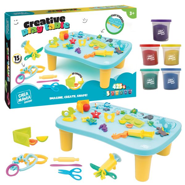 Tavolo creativo - pasta da modellare - SUPERSTAR