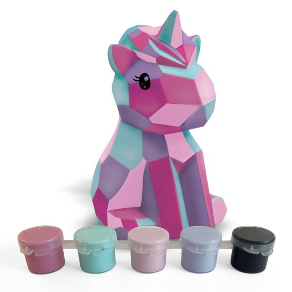 Unicorno 3d da colorare - CREA MANIA