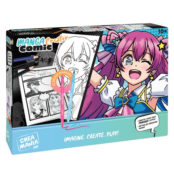 Manga comic creator - crea il tuo fumetto manga - CREA MANIA