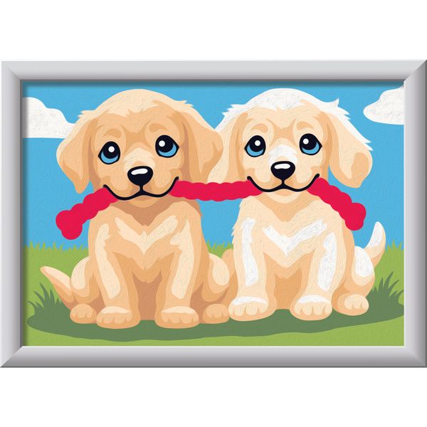 Ravensburger - creart playing puppies - CREART