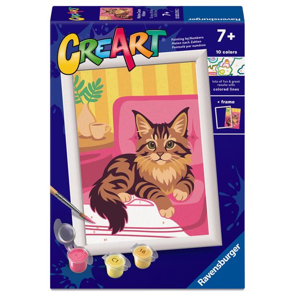 Ravensburger - creart maine coon kitten - CREART
