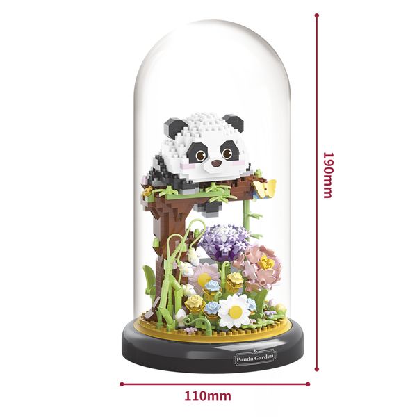Crea bricks - panda giardino bonsai - ZIG ZAG