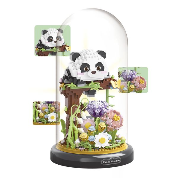 Crea bricks - panda giardino bonsai - ZIG ZAG