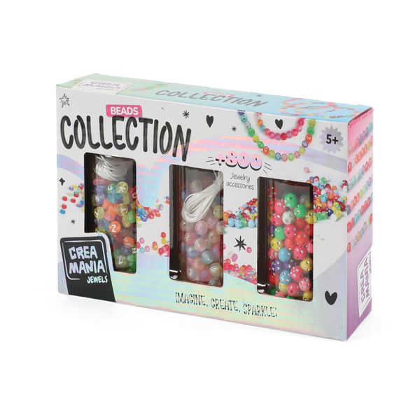 Beads collection - 3 barattoli di perline - CREA MANIA