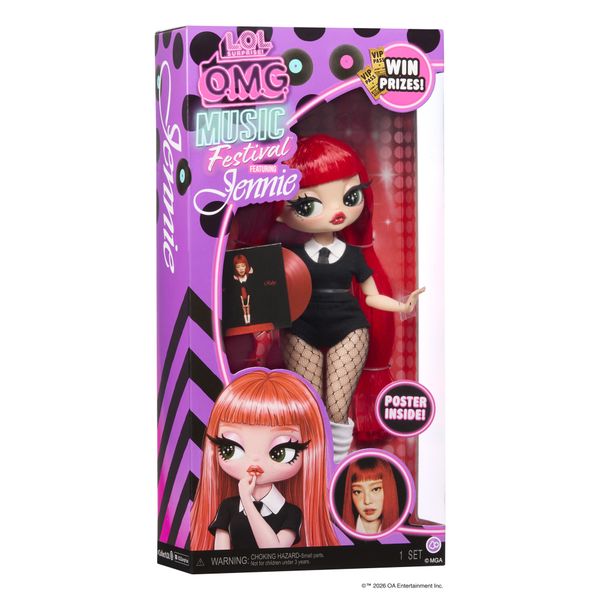 L.o.l. surprise! omg music festival – bambola fashion jennie - LOL