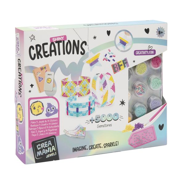 Set creativo per gioielli con gemme - CREA MANIA