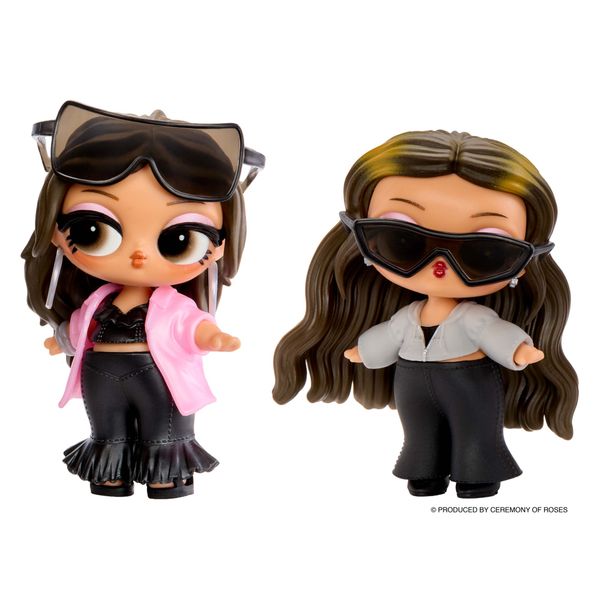 L.o.l. surprise! music festival headliners – bambolina da collezione con portachiavi a cuore, 4 look assortiti - LOL