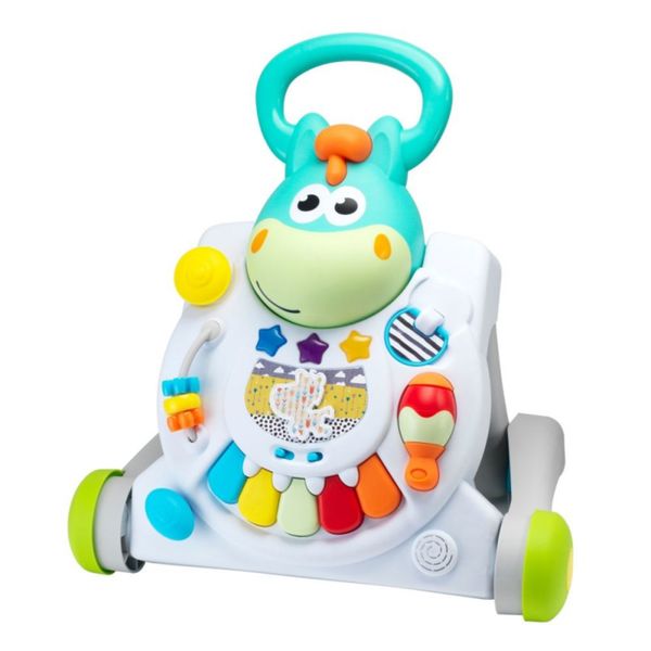 Infantino tavolo girello 3 in 1 per sedersi, camminare e giocare - INFANTINO