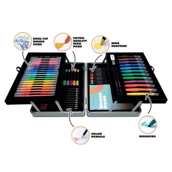 Valigetta premium artistic set - CREA MANIA
