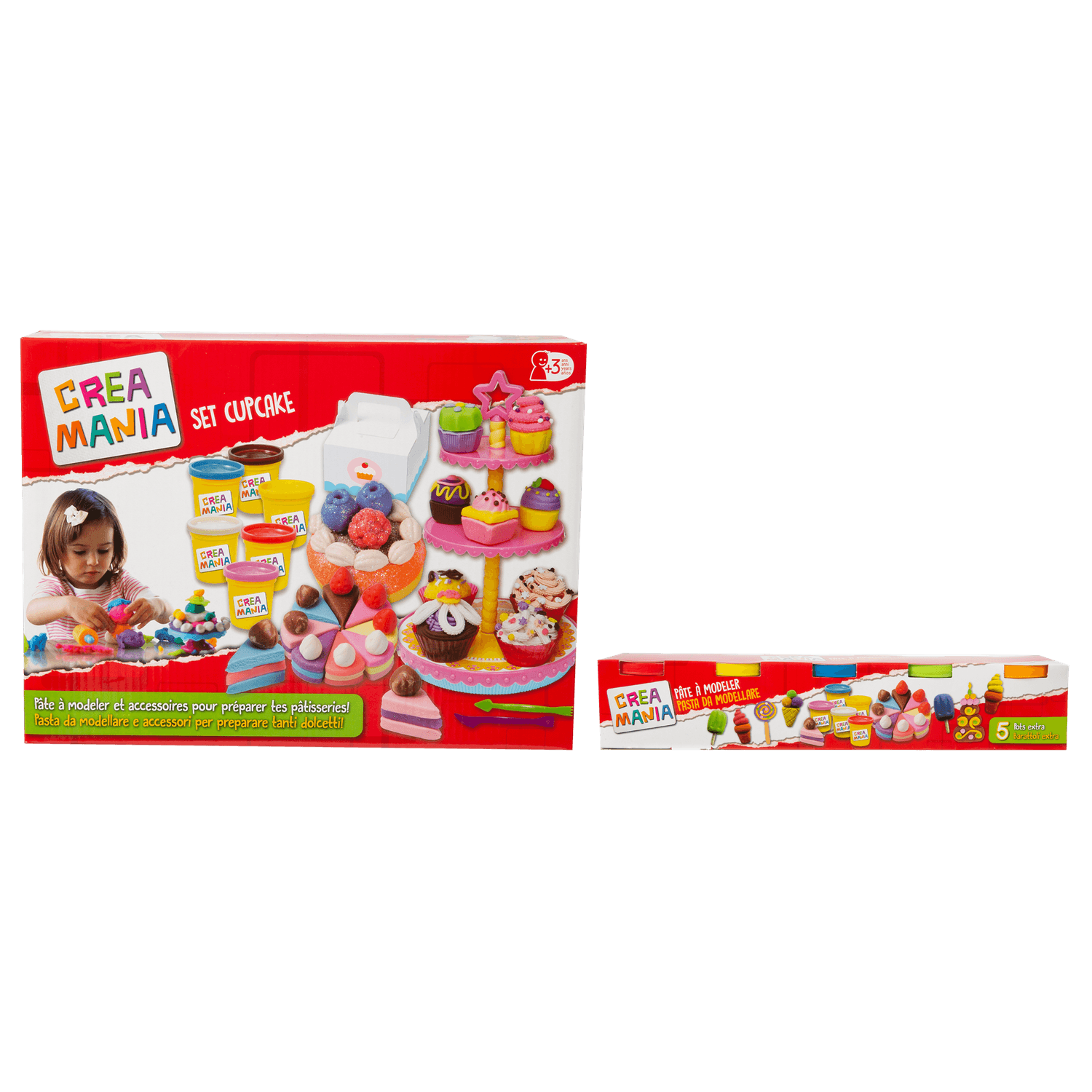 Cupcake set - pasta da modellare - CREA MANIA